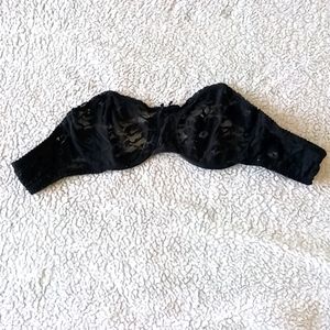 Lingerie Black Strapless Bra
